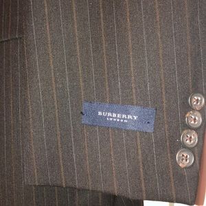 BURBERRY men’s suit 36w